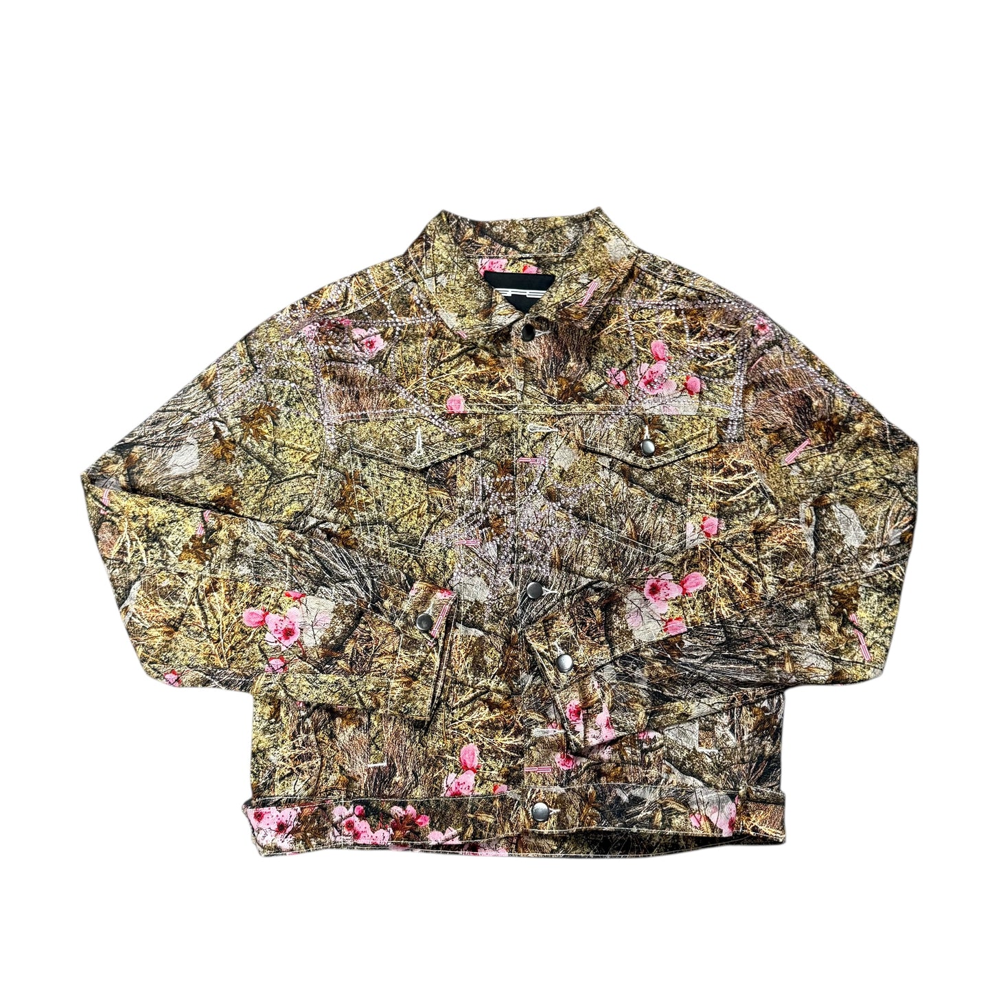 Camo Sp5der Rhinestone Jacket