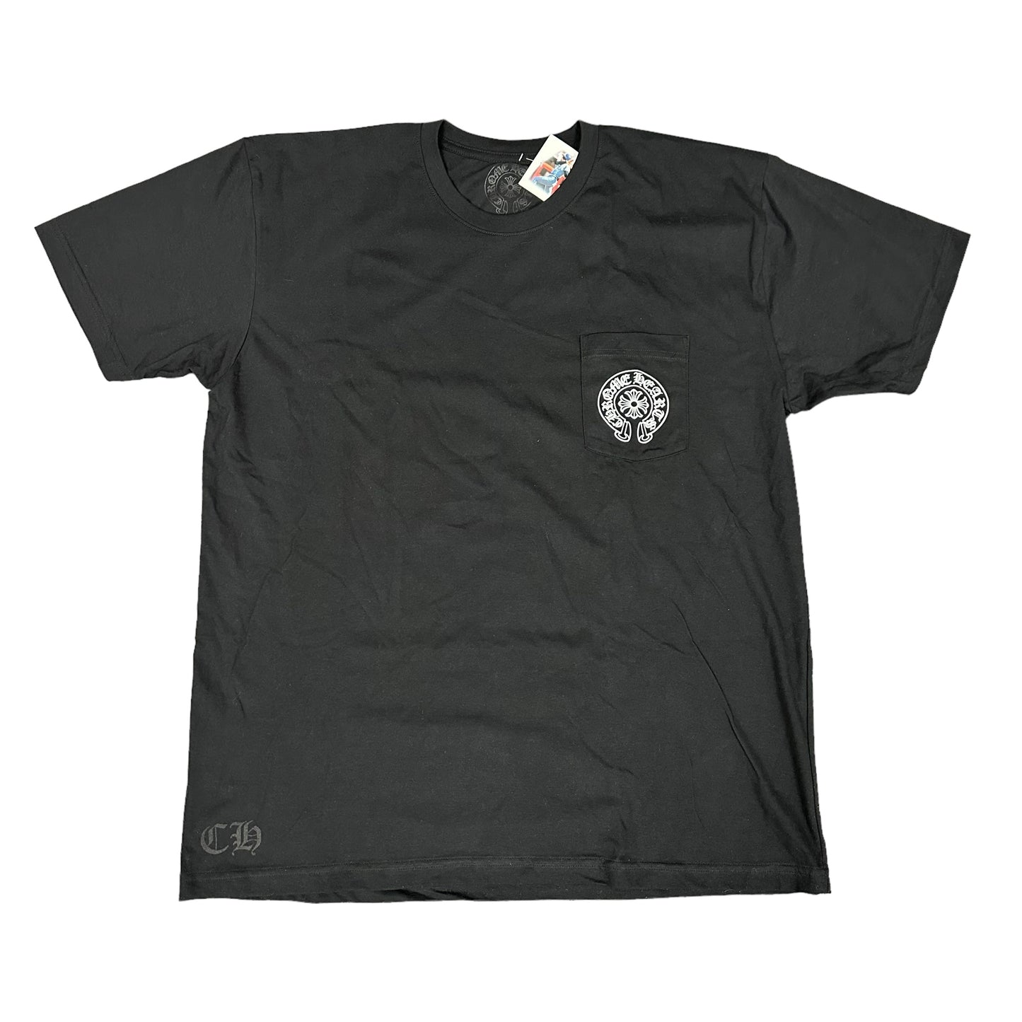 Chrome Hearts Black Paris Pocket Tee