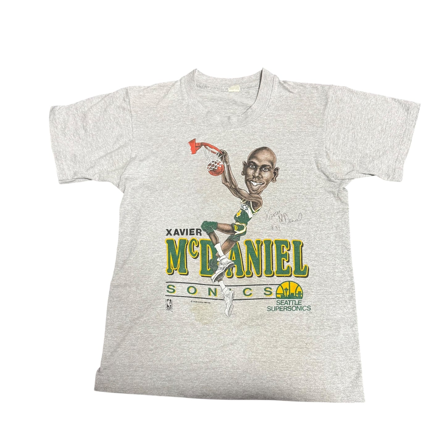 Vintage Sonics Xavier McDaniel Tee