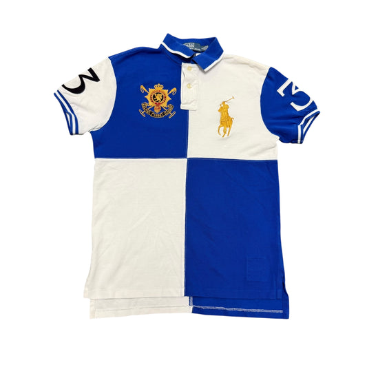 Ralph Lauren Blue/White Checkered Polo
