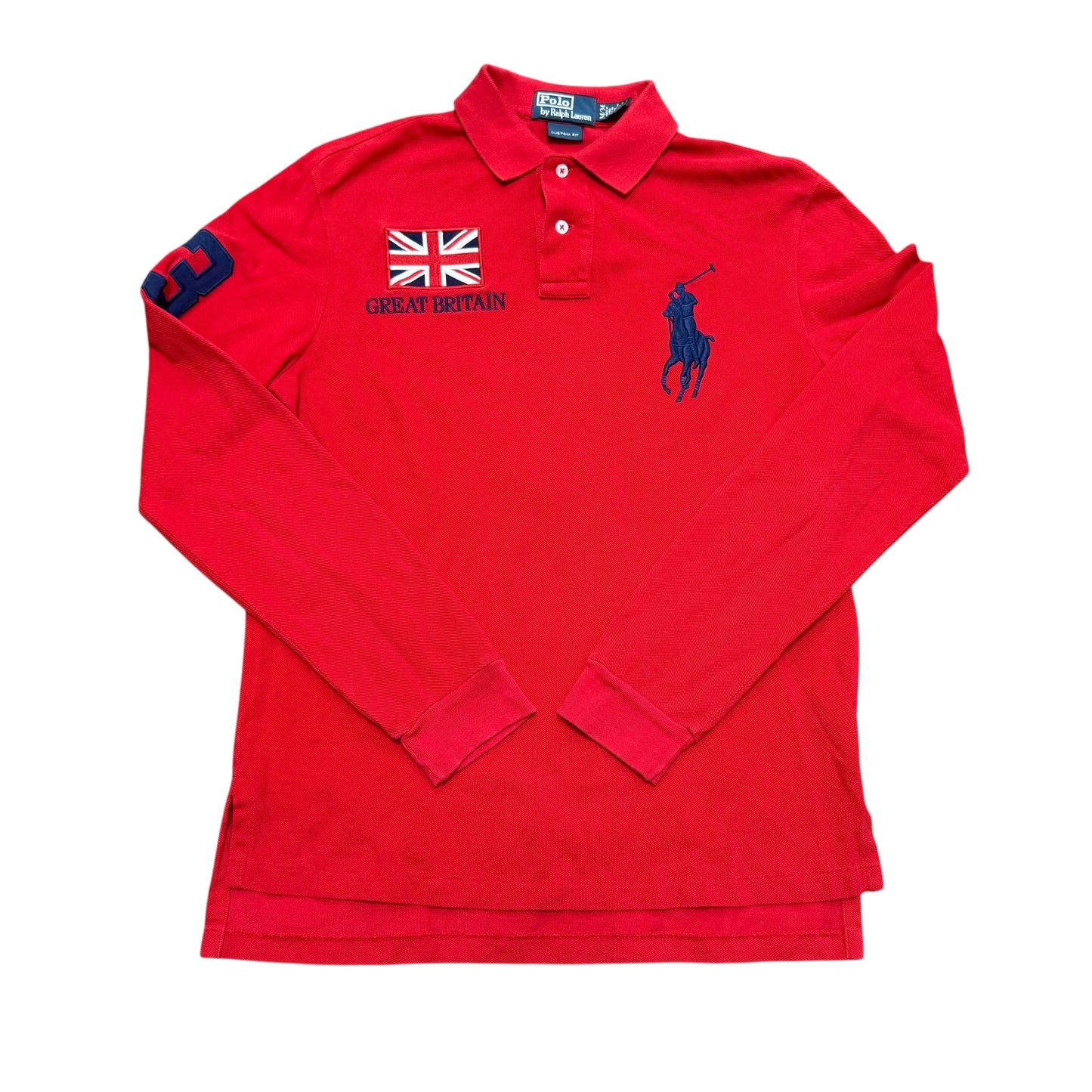 Ralph Lauren Great Britain Red L/S