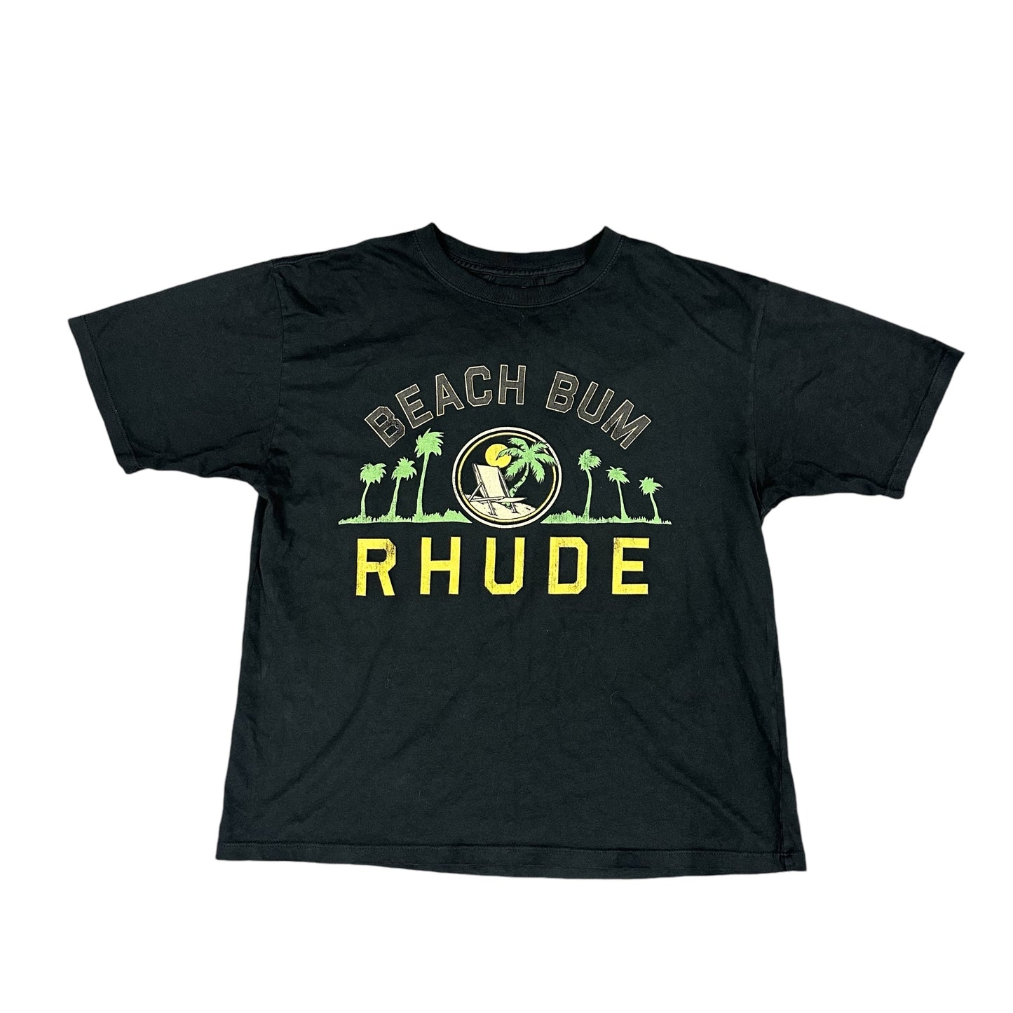 Rhude Beach Bum Black Tee