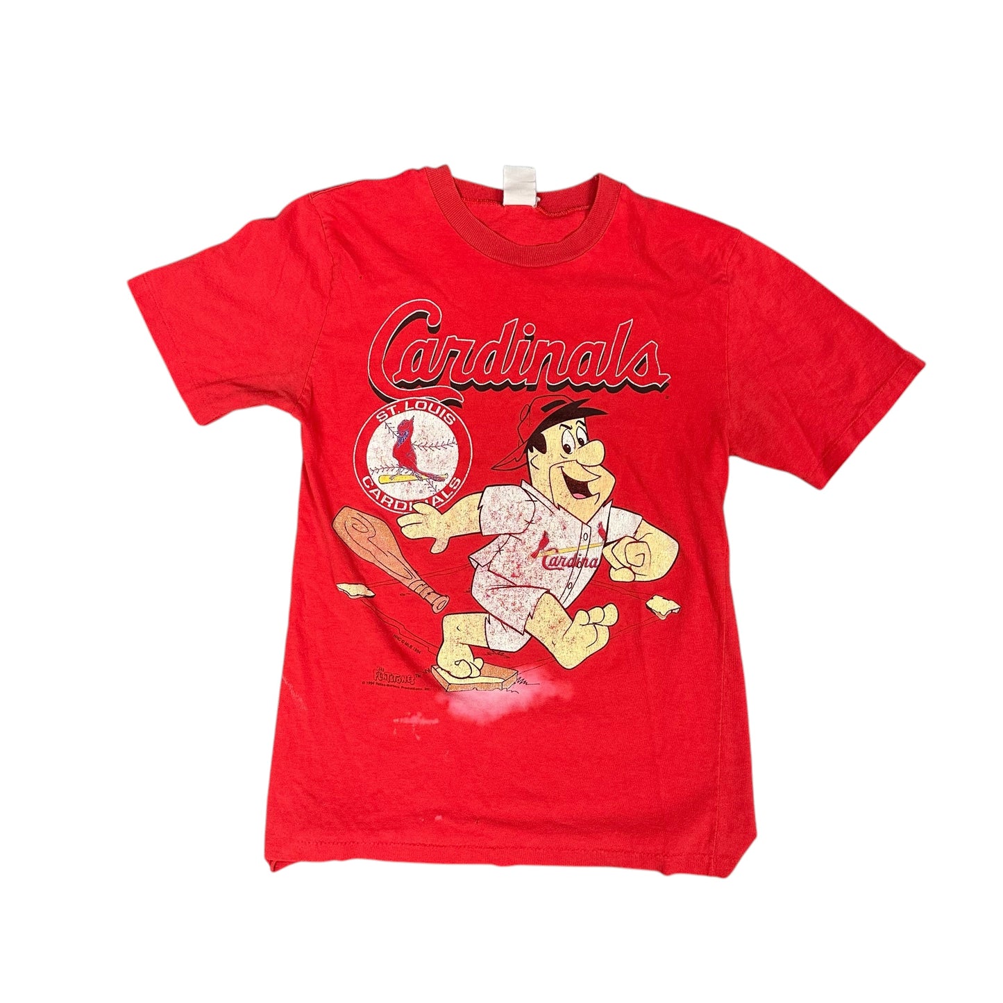 ‘94 Cardinals Flintstones Red Tee