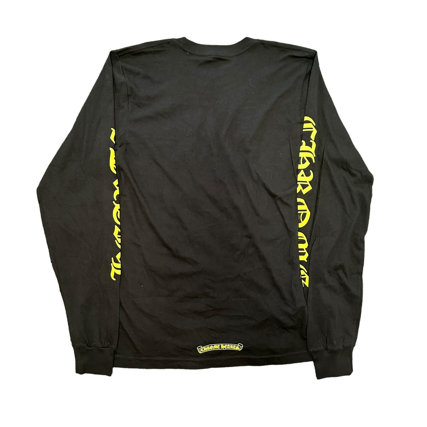 Chrome Hearts Black/Neon Pocket L/S Tee