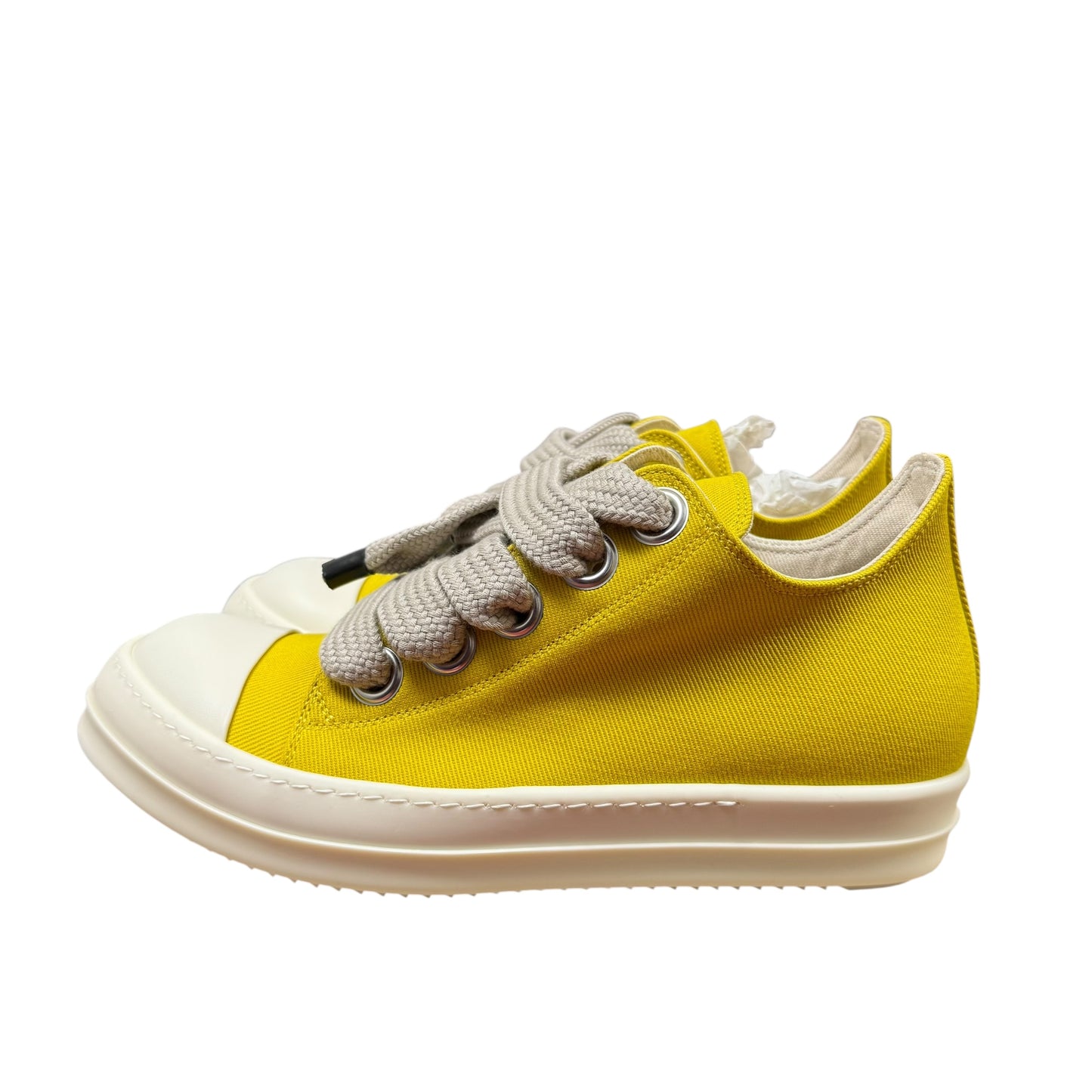 Brand New Rick Owen Jumbo Yellow Ramones