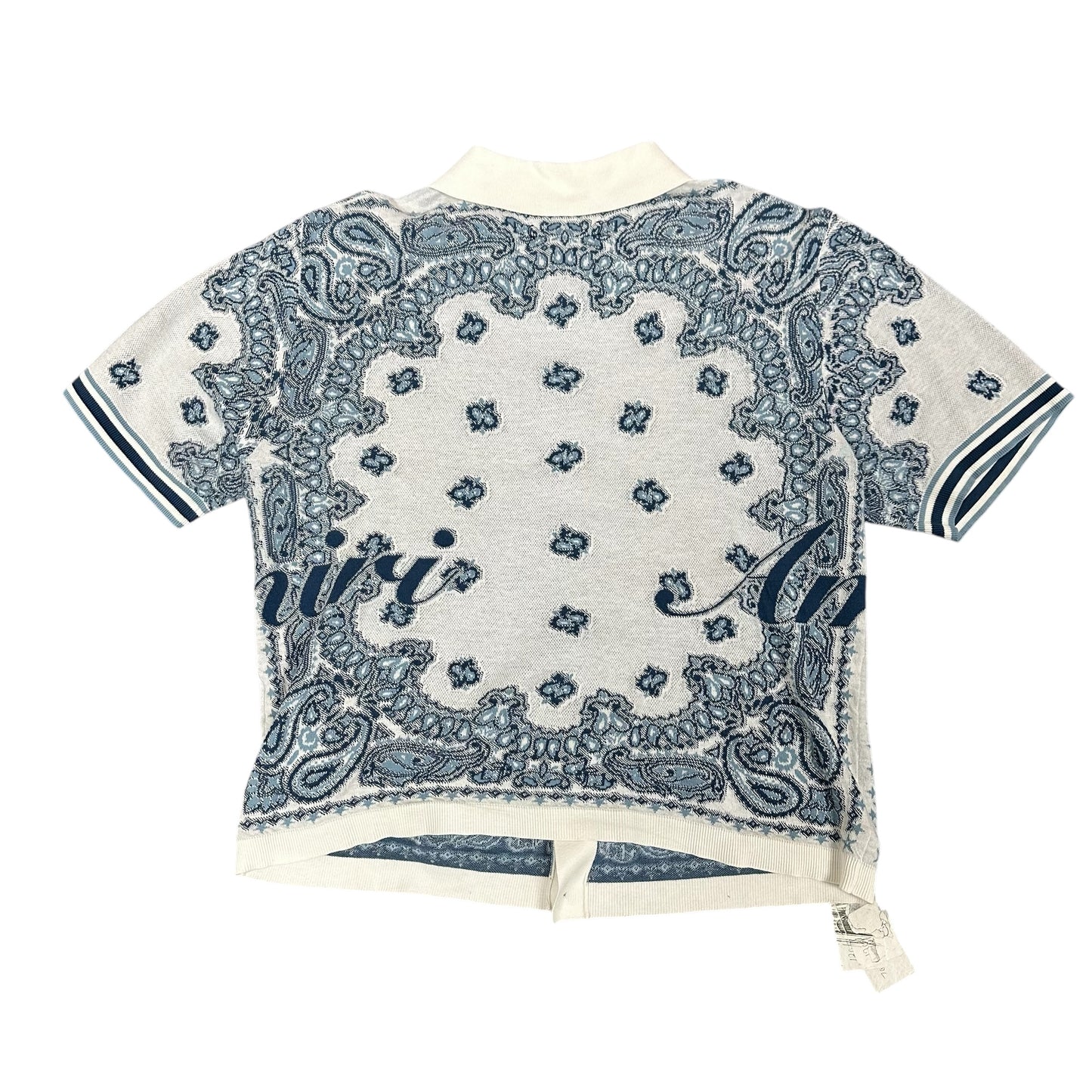 Amiri Blue Paisley Button Up Shirt