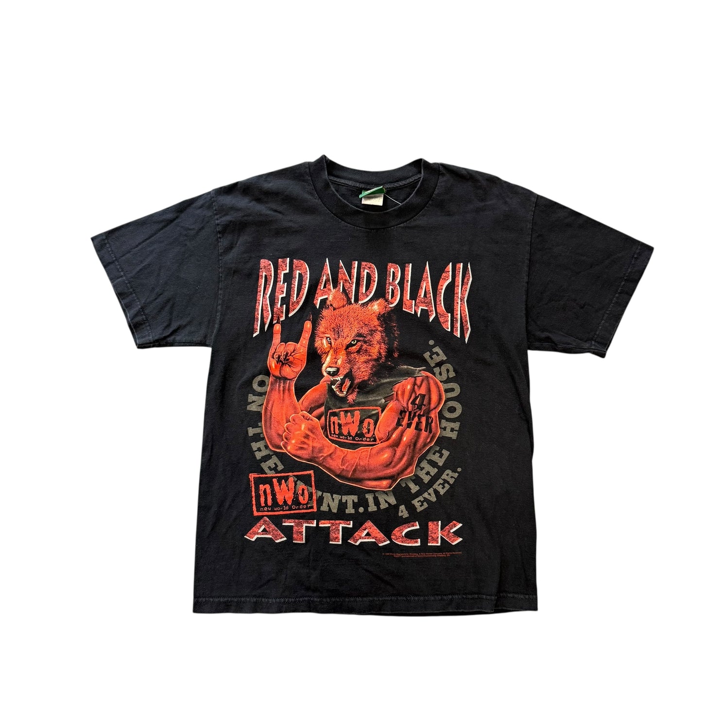 NWO Red And Black Wolf Tee