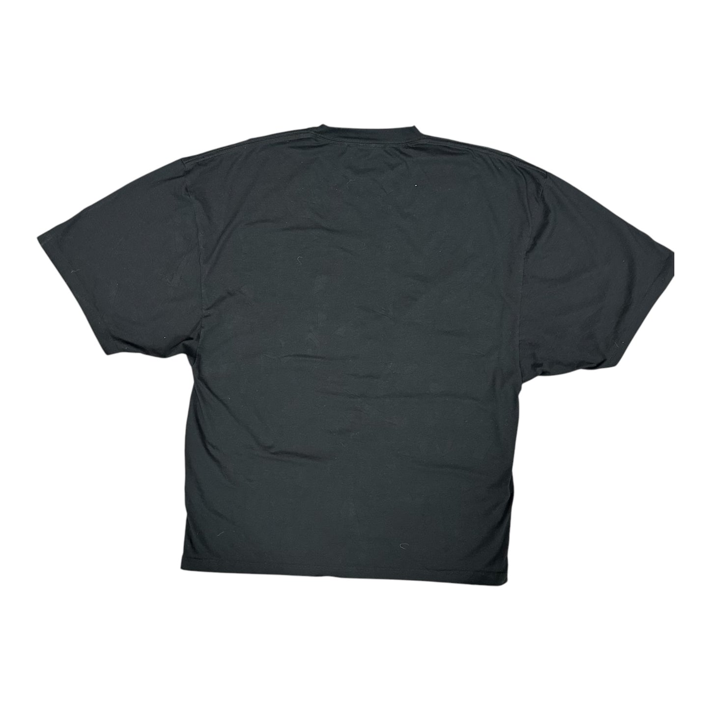 Balenciaga Logo Print Black T shirt