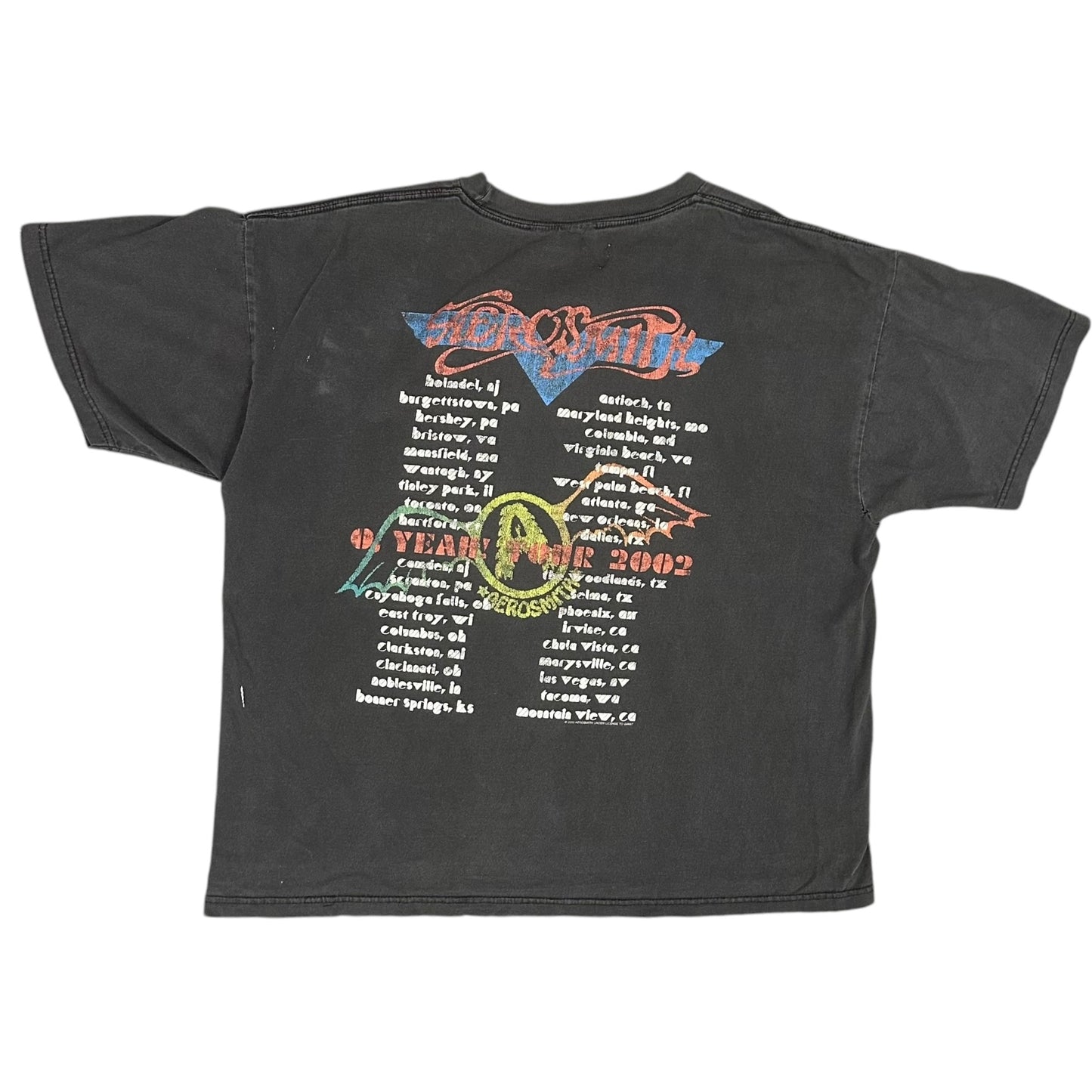 ‘02 Aerosmith O, Yeah Tour Tee