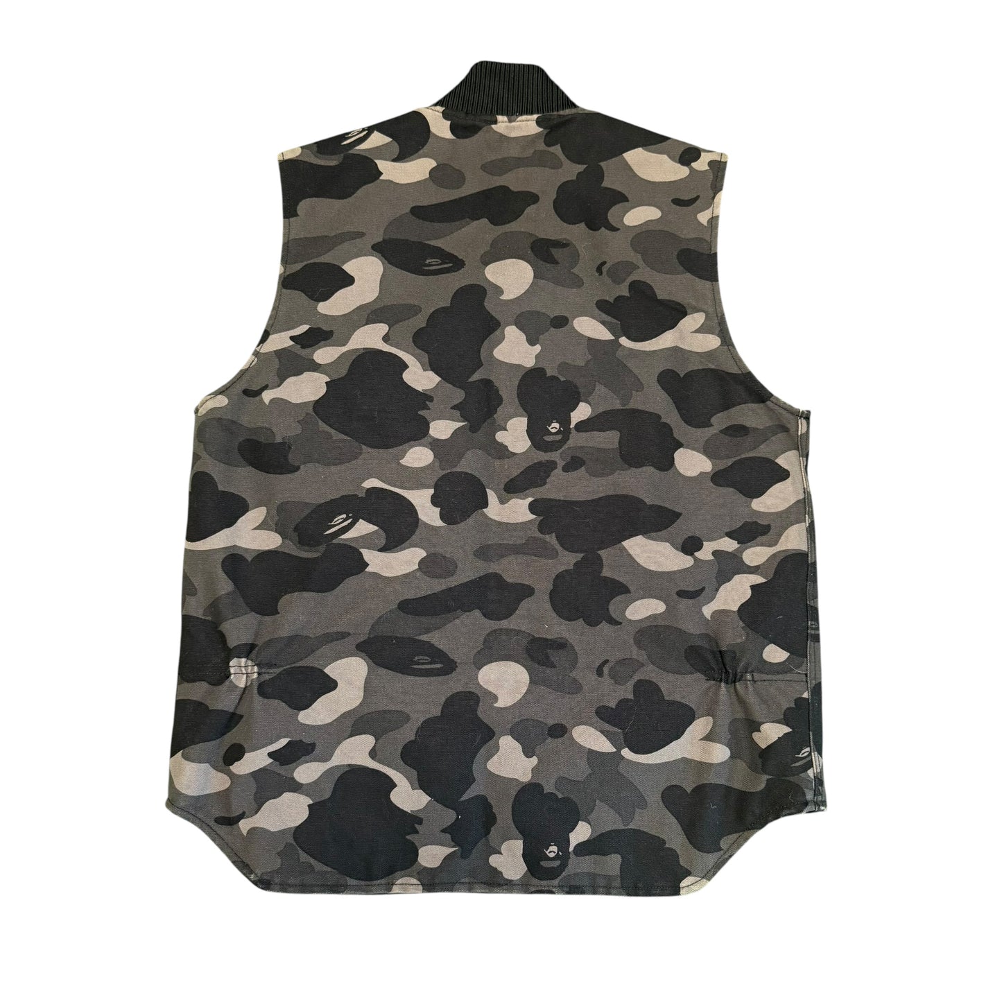 A Bathing Ape x Carhartt Vest Black