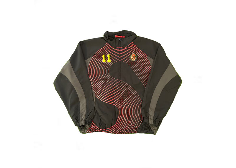 Supreme S Logo Track Jacket Black