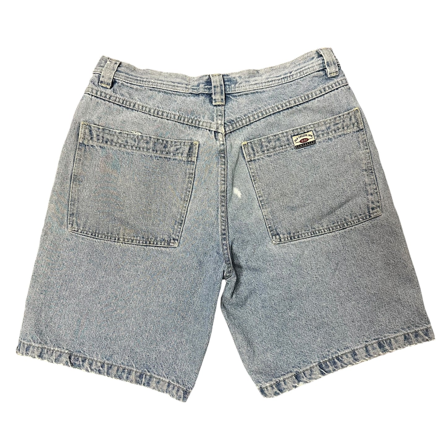 Vintage Striped Shorts Blue