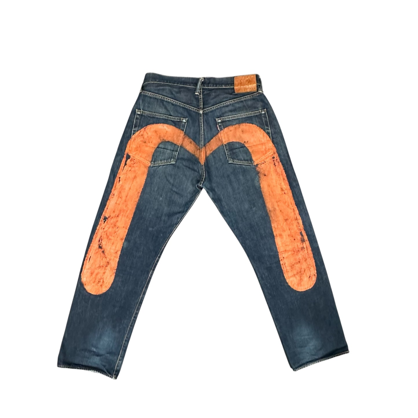 Evisu Orange Pants