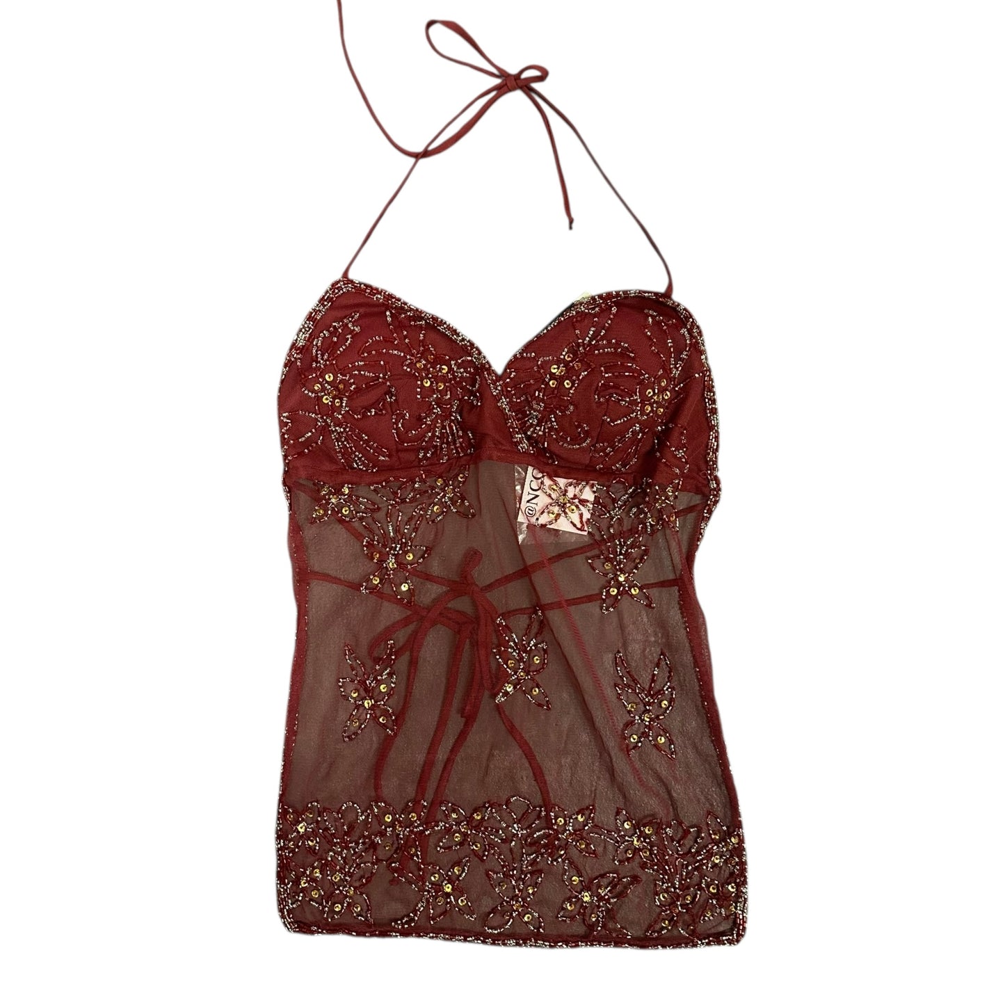 Passport Beaded Top