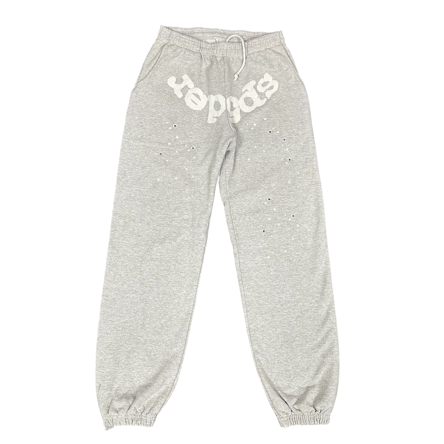 Sp5der Heather Grey Sweatpants