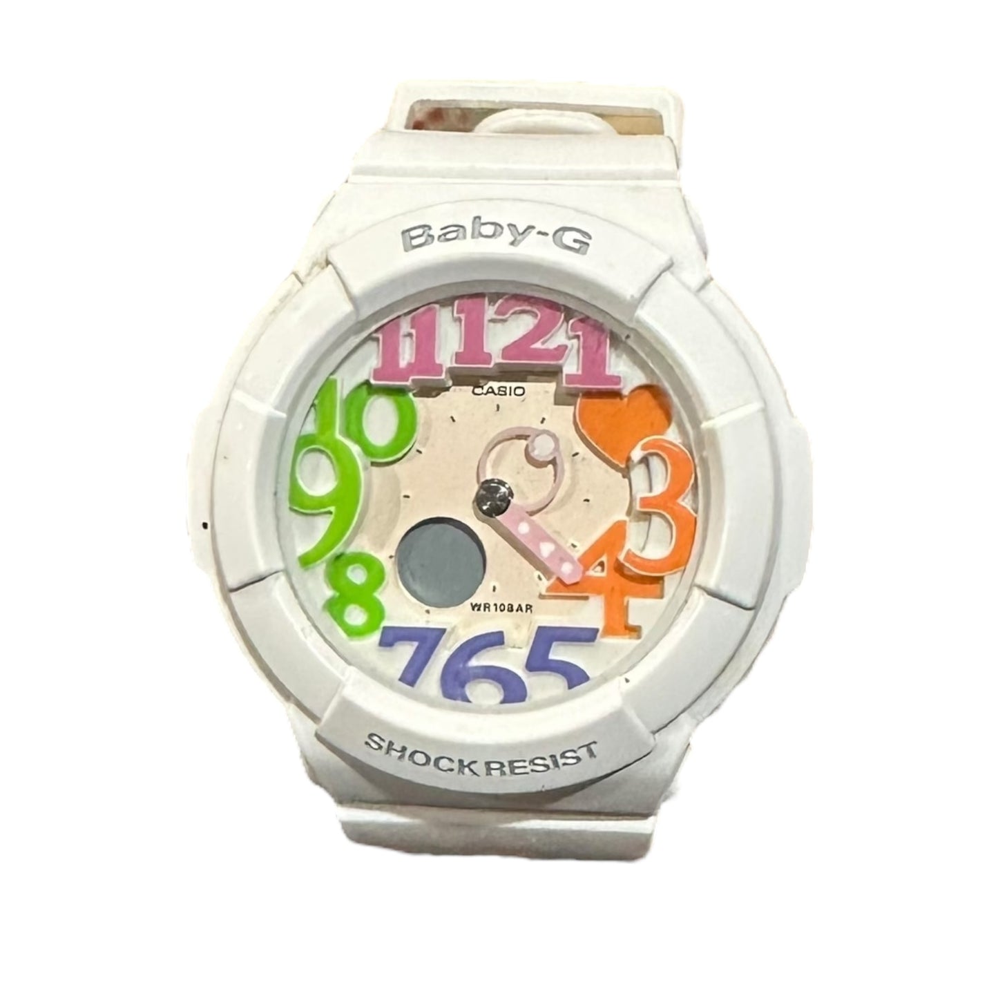 G Shock White/Pink