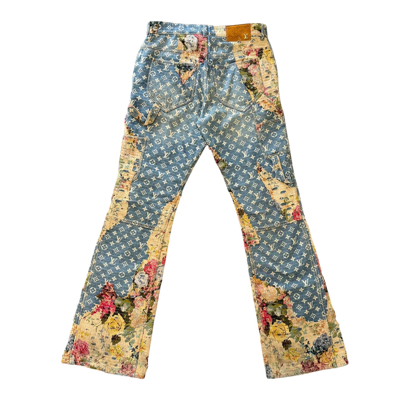 Louis Vuitton X Virgil Abloh Destroyed Carpenter Pants