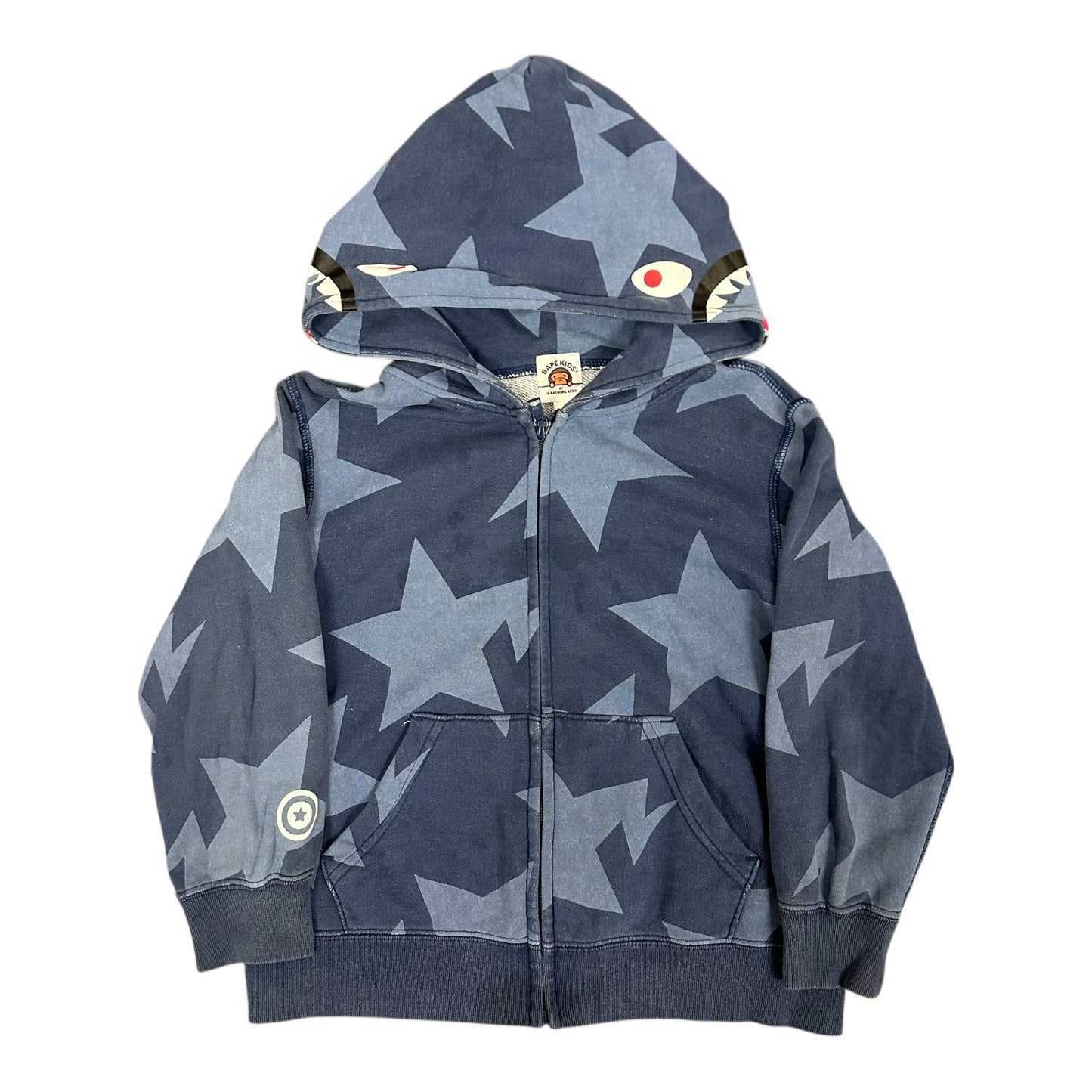 Bape Baby Shark Blue Star Jacket