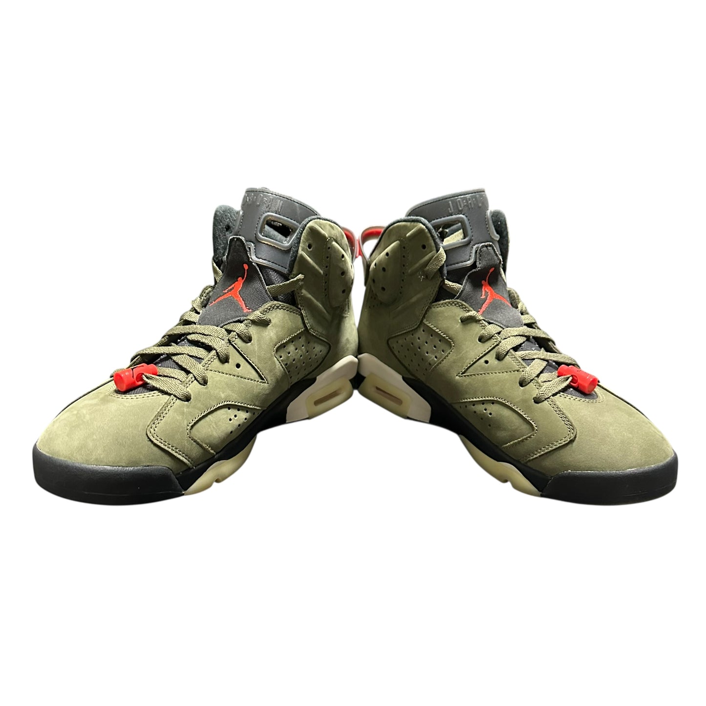 Travis Scott Jordan 6 Olive Green