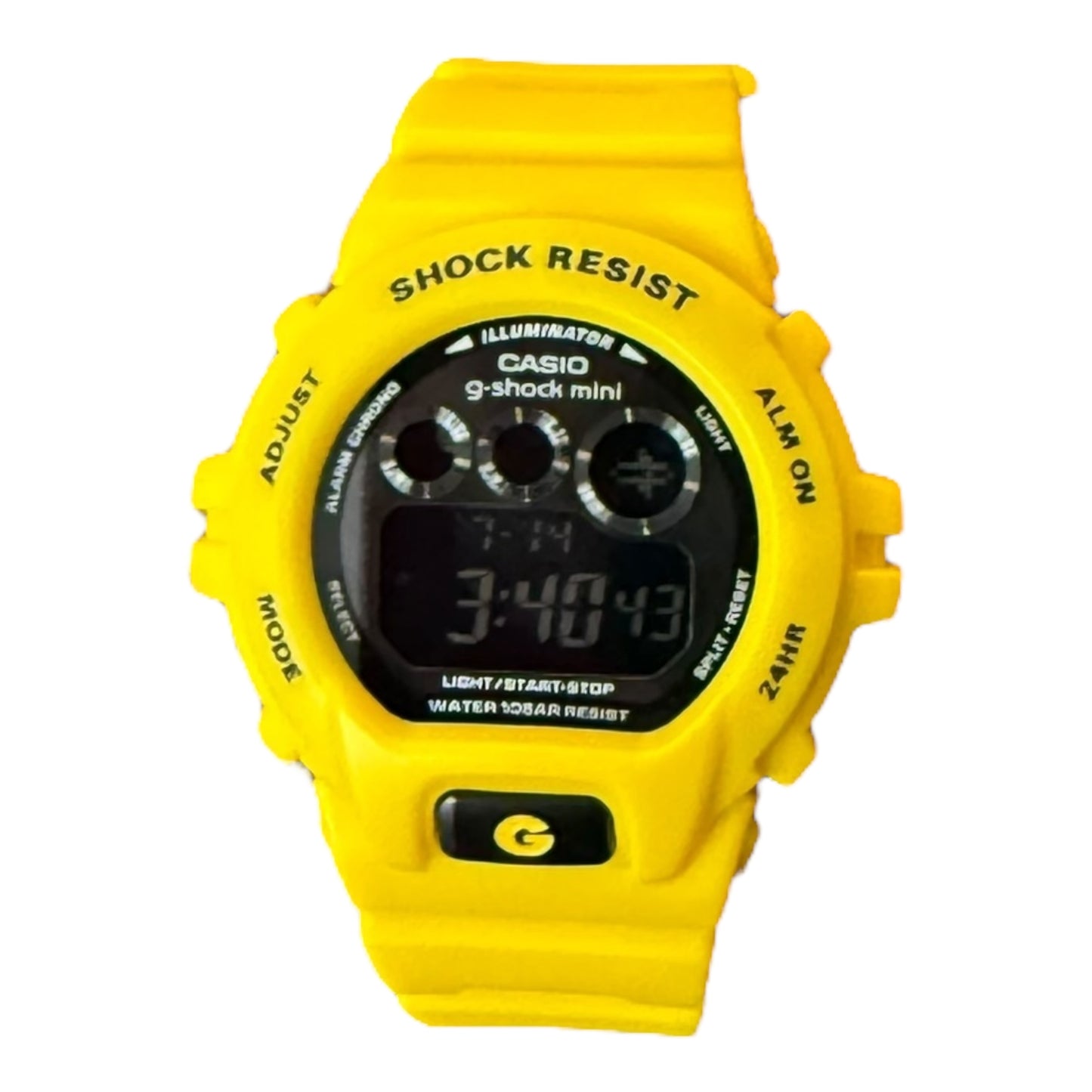 Yellow/Black G Shock
