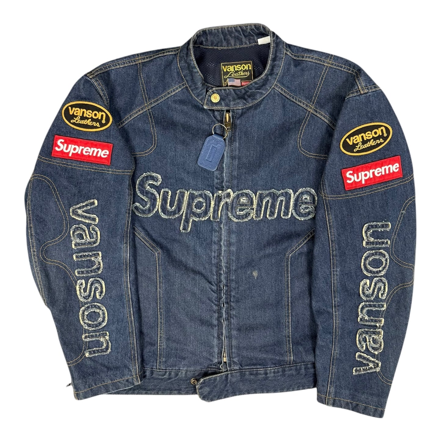 Supreme/Vanson Cordura Denim Jacket