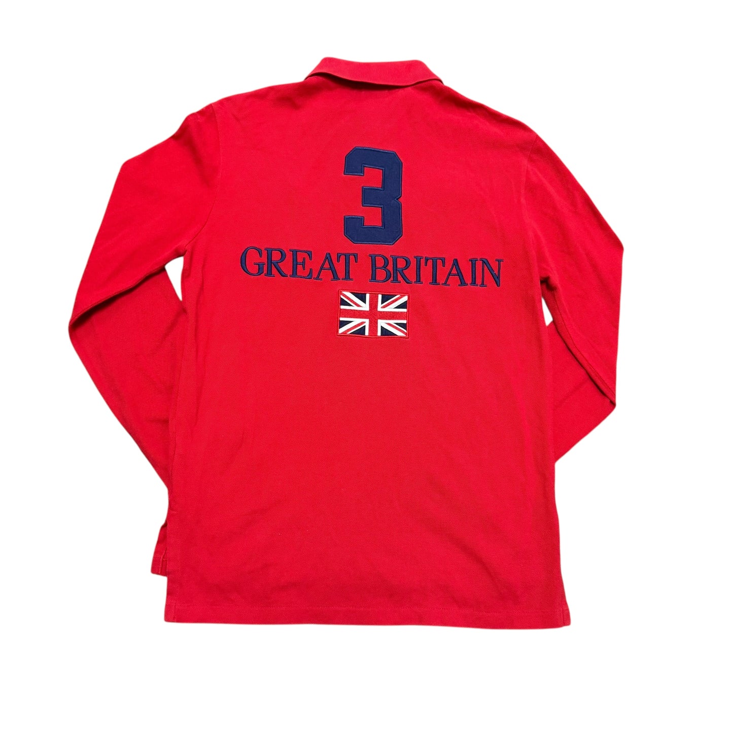 Ralph Lauren Great Britain Red L/S