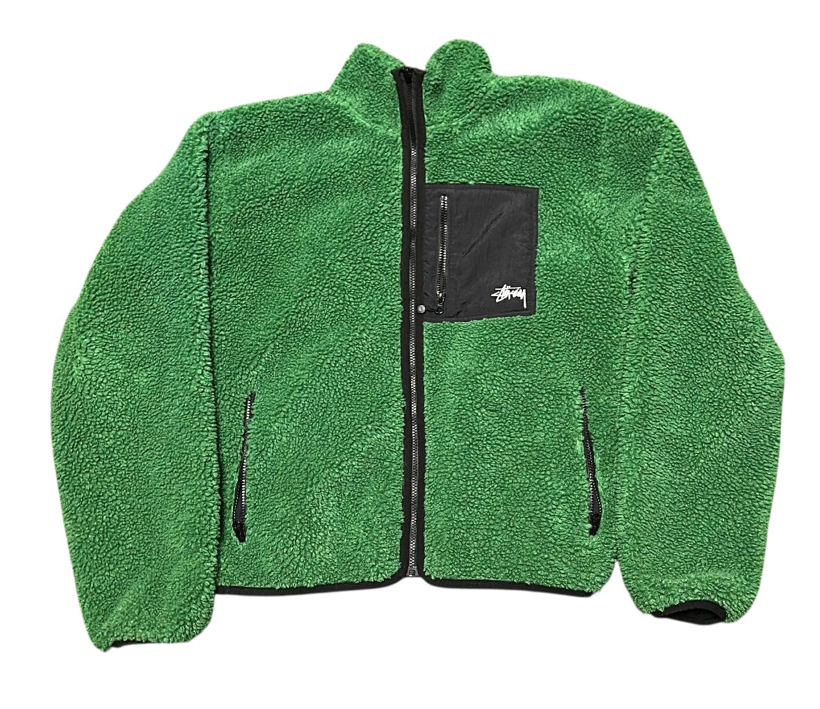 Stussy Green Fleece