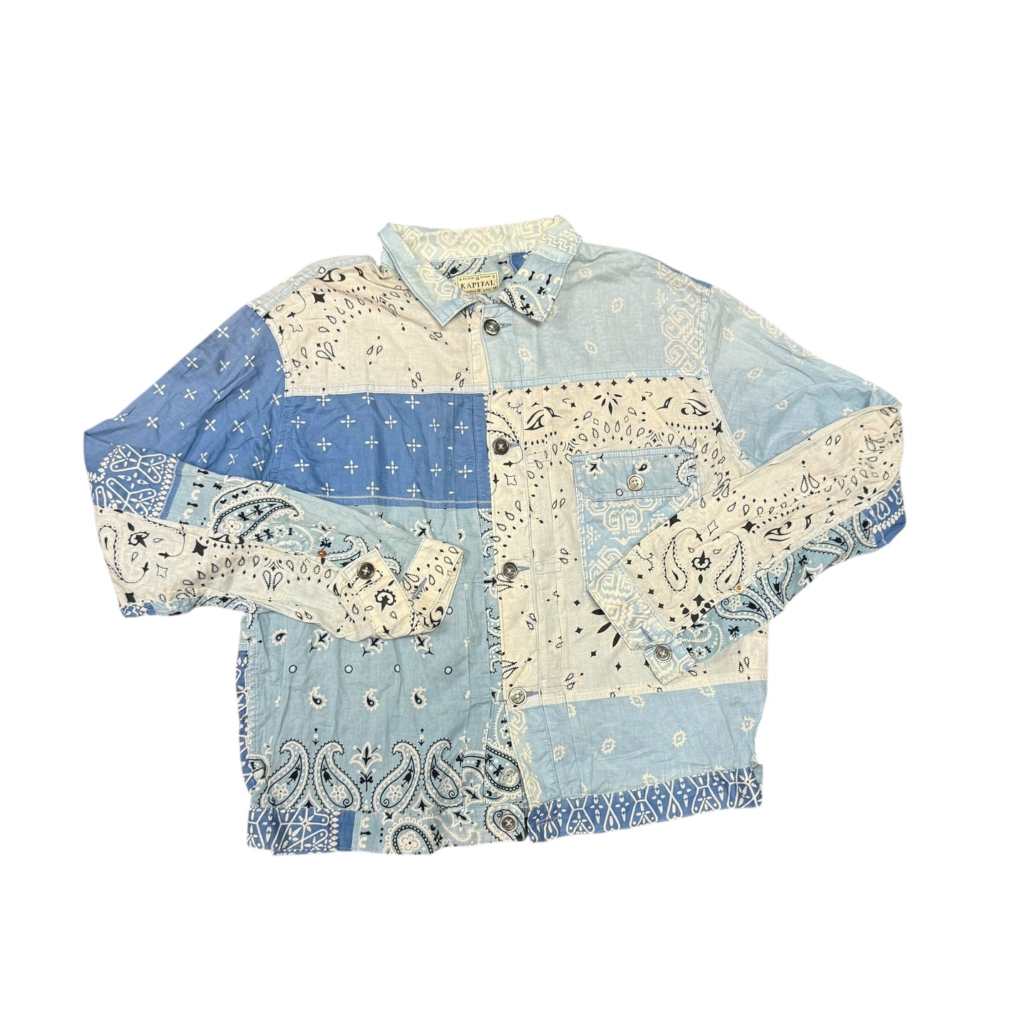 Kapital Blue Button Up