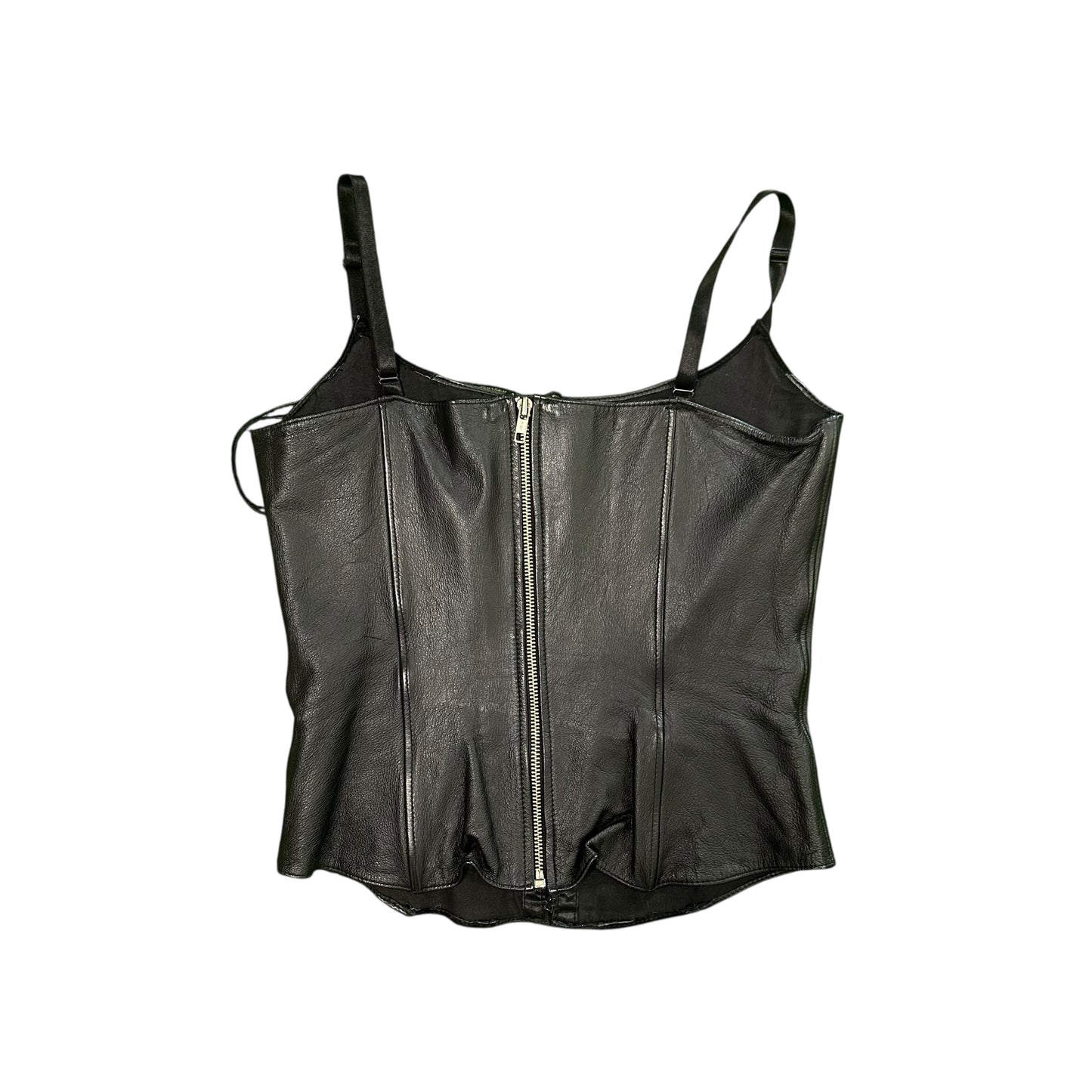 Playboy leather corset FDWMNS