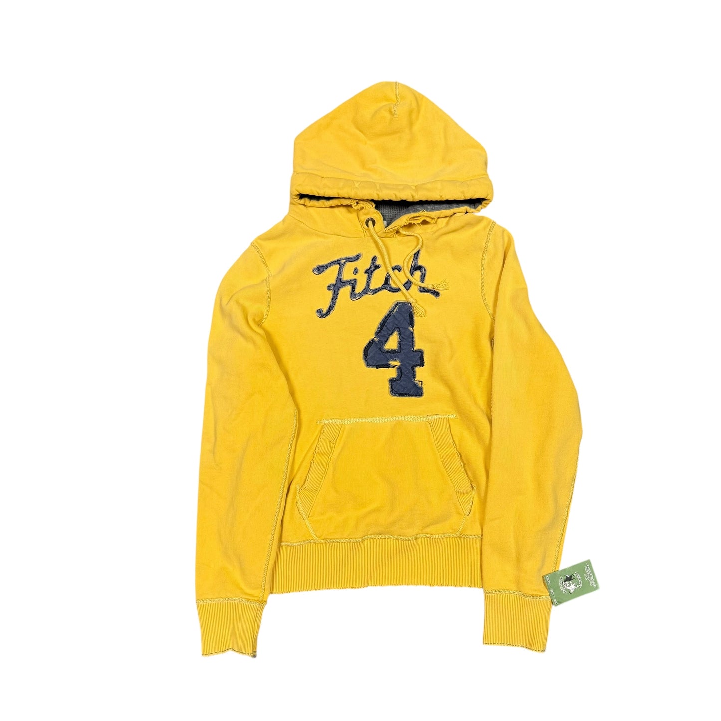 Vintage Abercrombie Yellow/Navy Hoodie