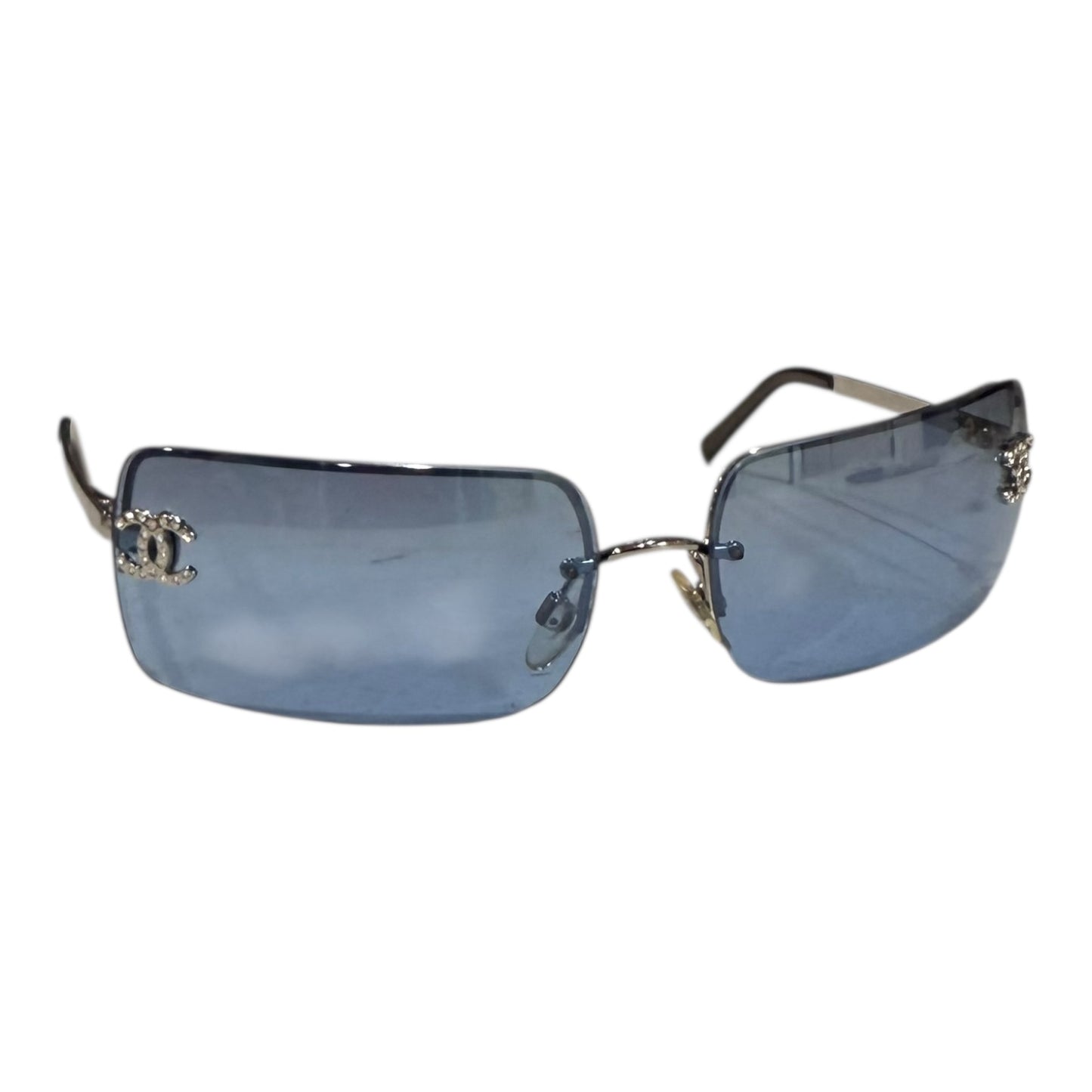 Chanel Blue Glasses