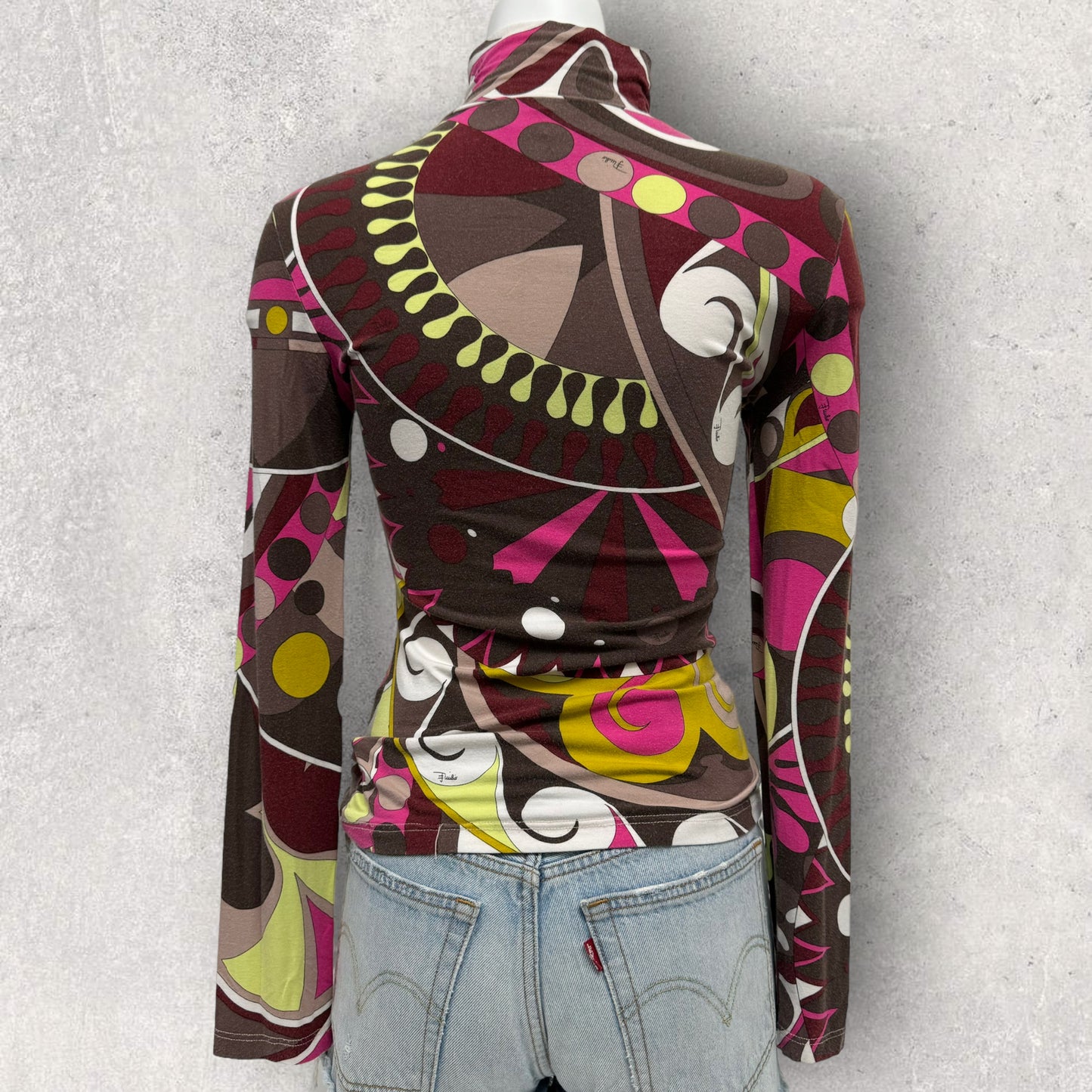 Pucci Printed Turtleneck