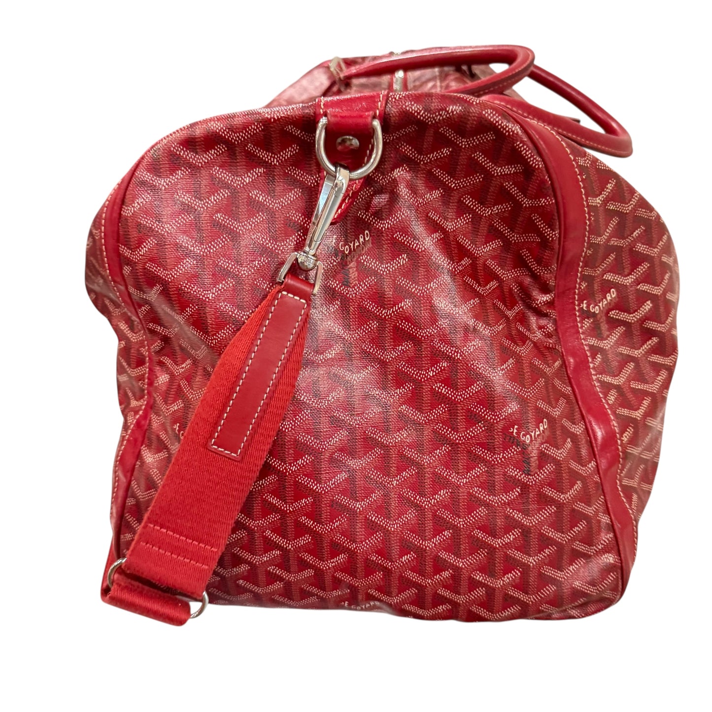 Goyard Red 60 Duffle