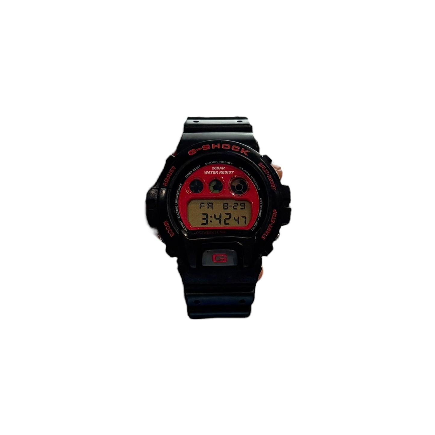 Black/Red G Shock