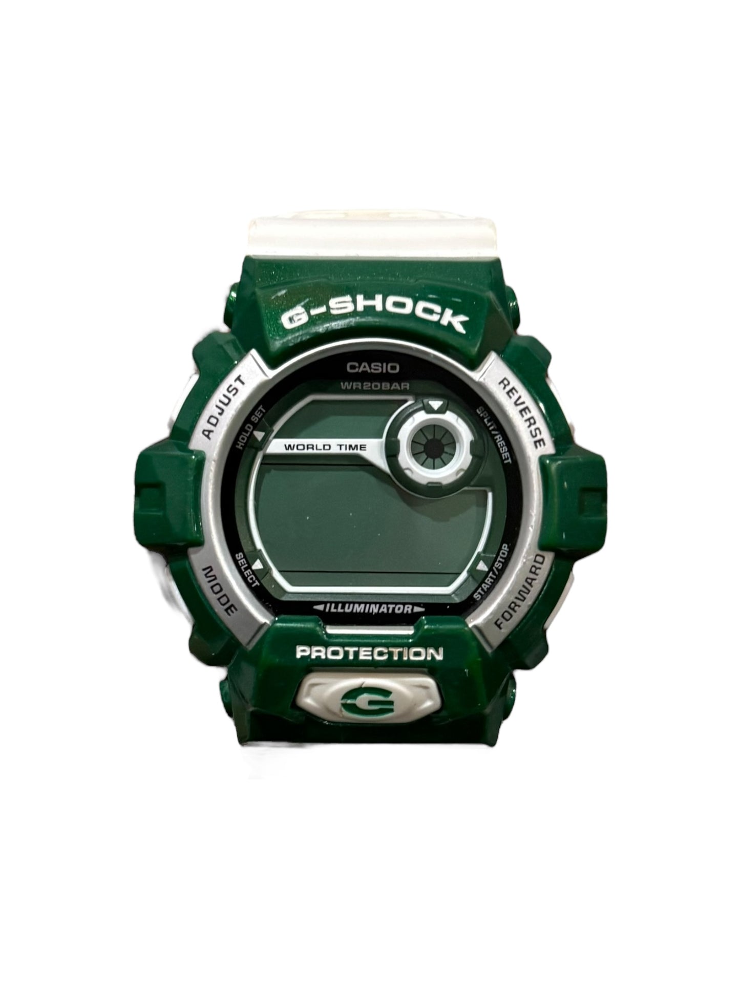 Green/White G Shock