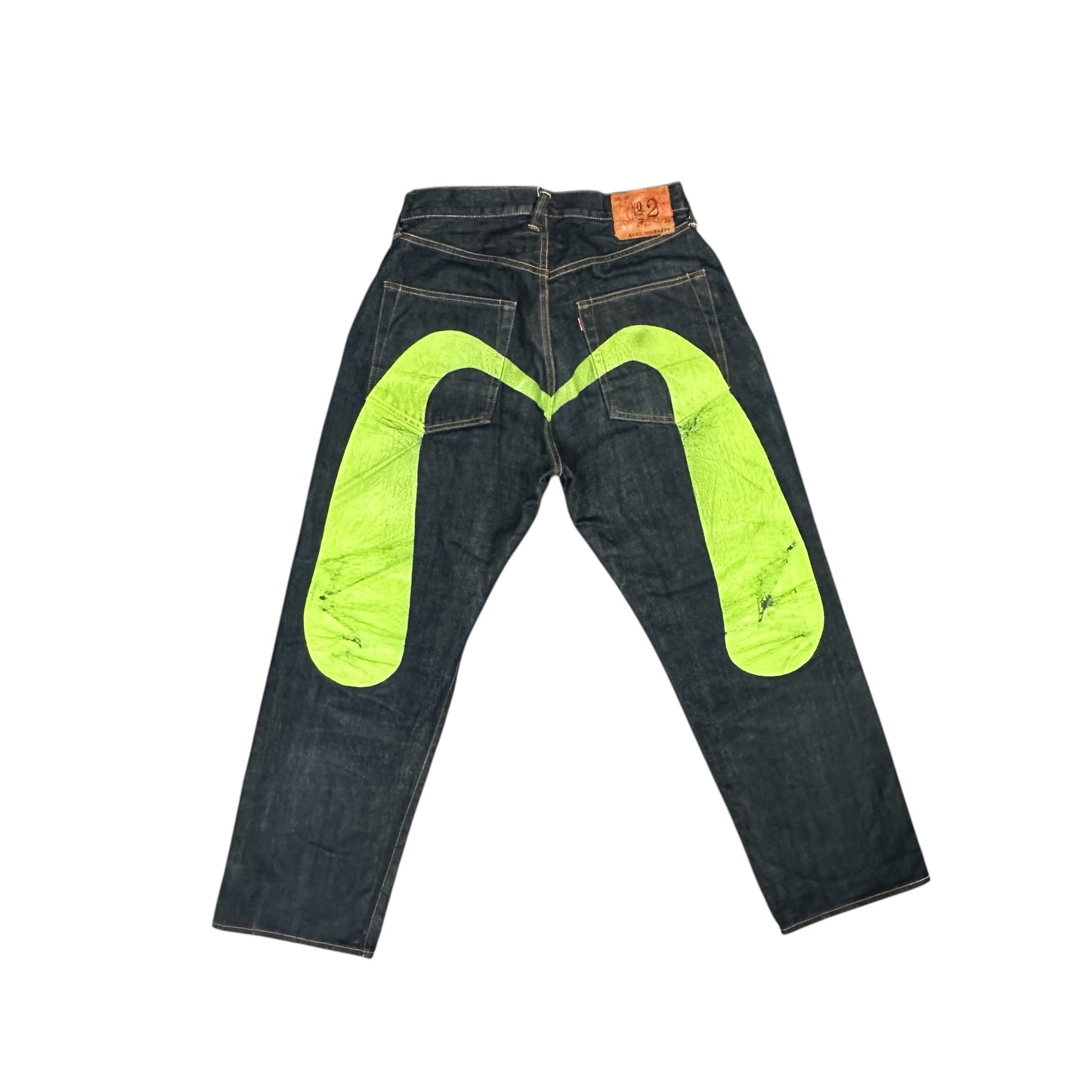 Evisu Green Pants
