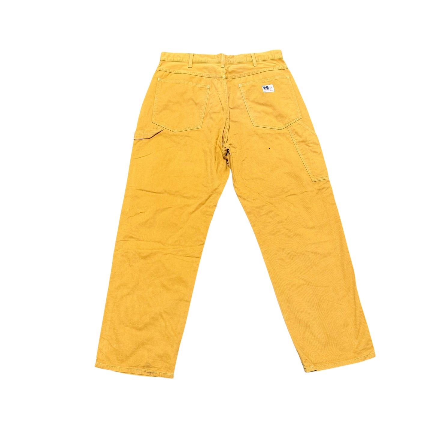 Edwin Mustard Work Pants