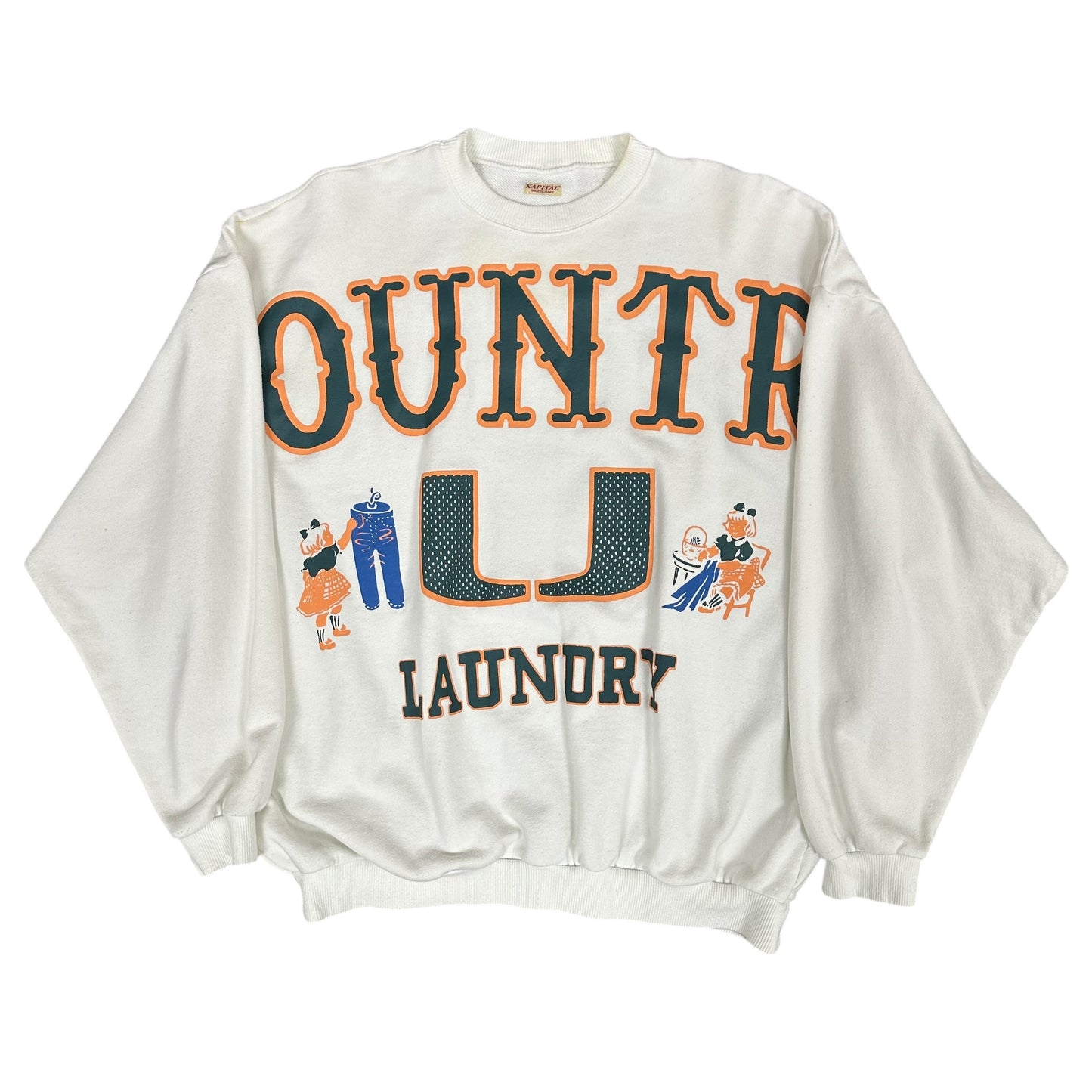 Kapital Big Kountry College Sweatshirt