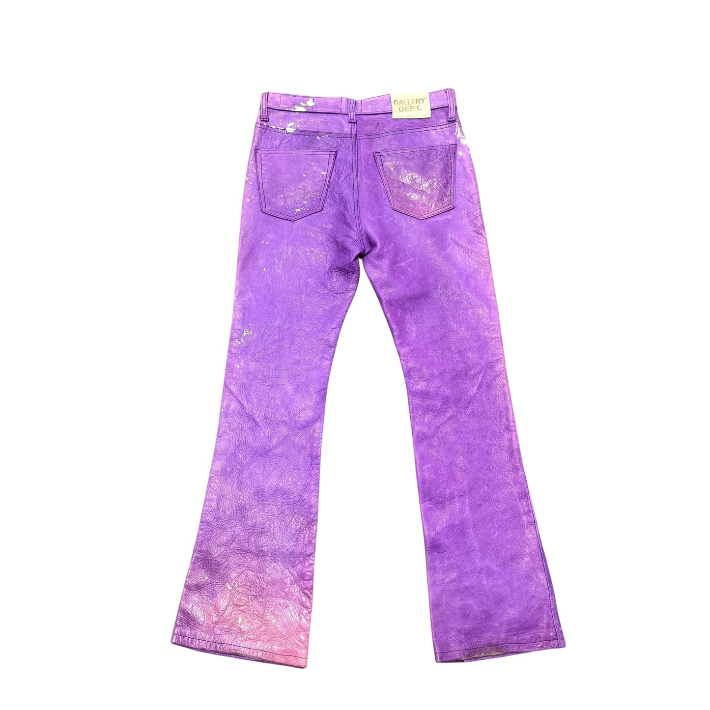 Gallery Dept Leather purple Pants