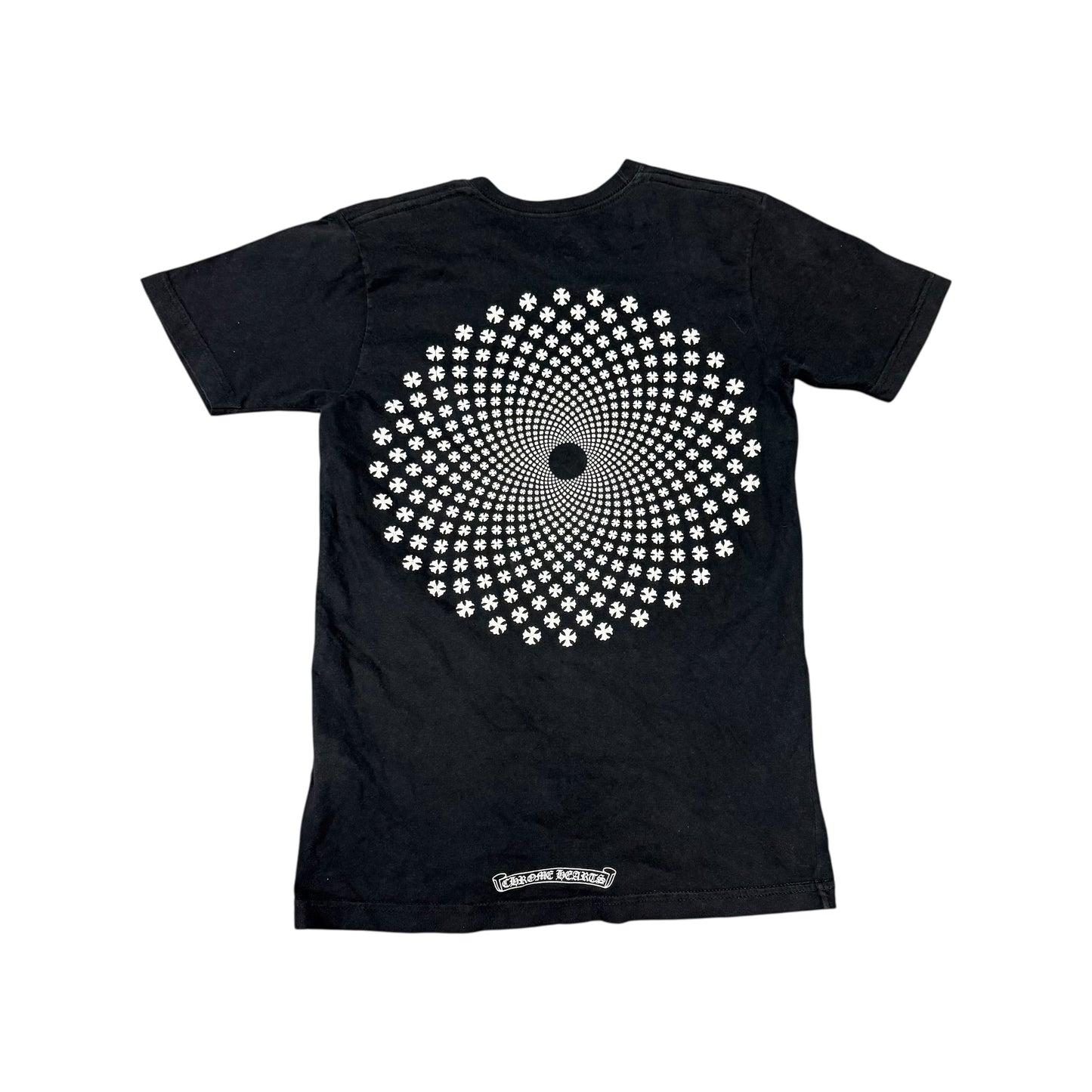 Chrome Hearts Spiral Logo Black Tee