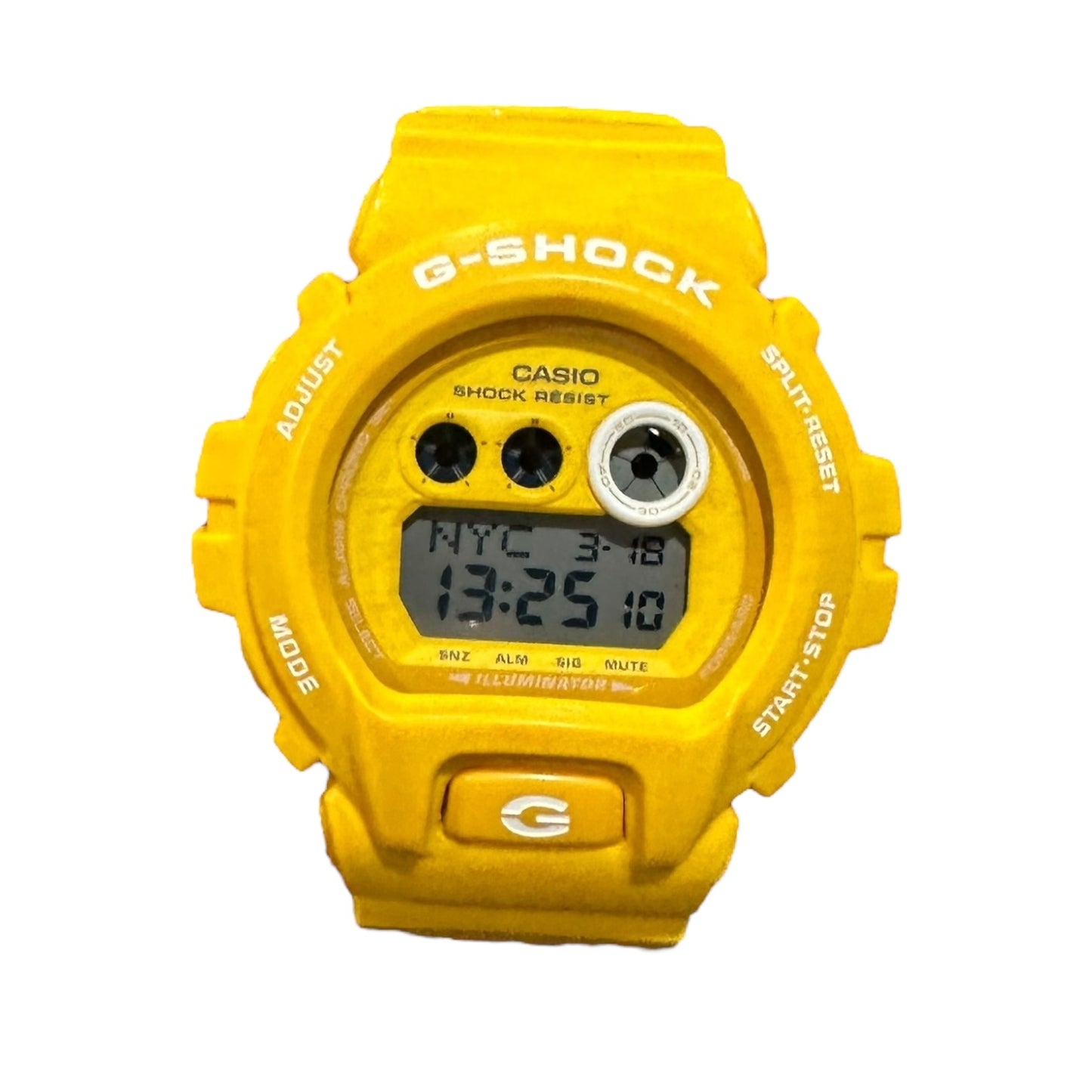 Mini G Shock Yellow