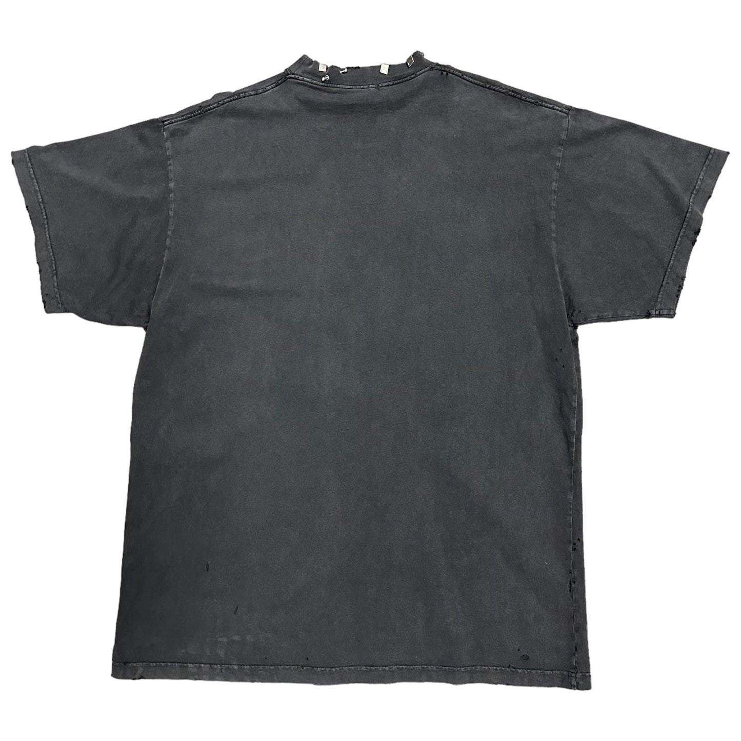 Gray Balenciaga Piercing Tee