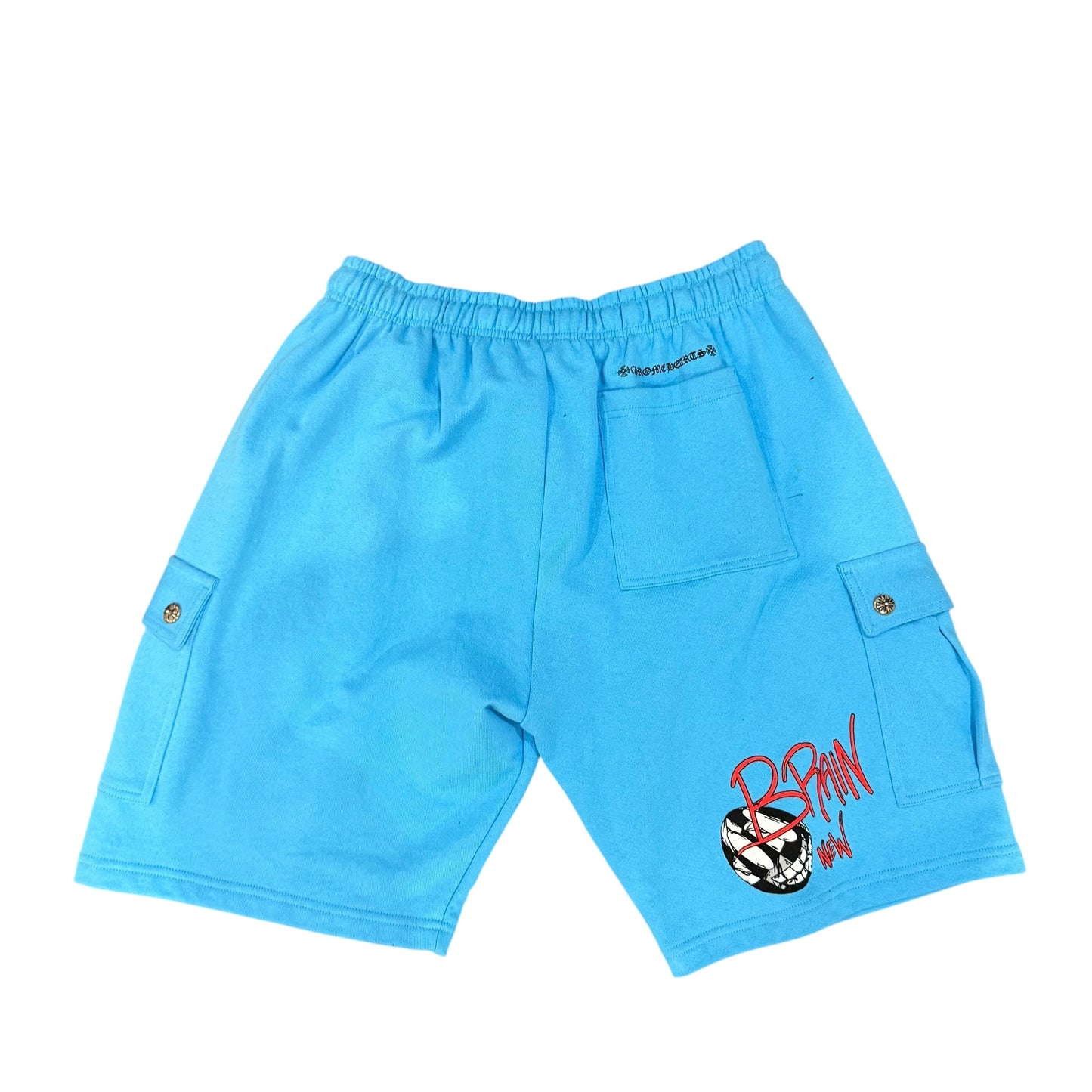 Chrome Heart Blue Cargo Shorts