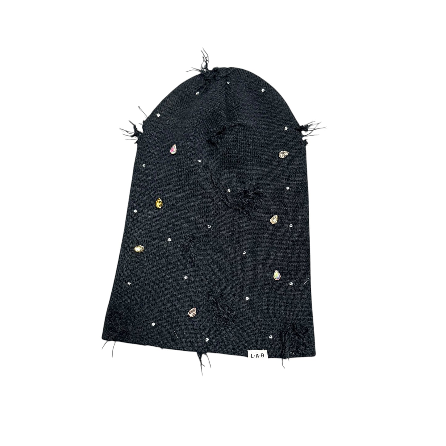LAB Black Crystal Beanie