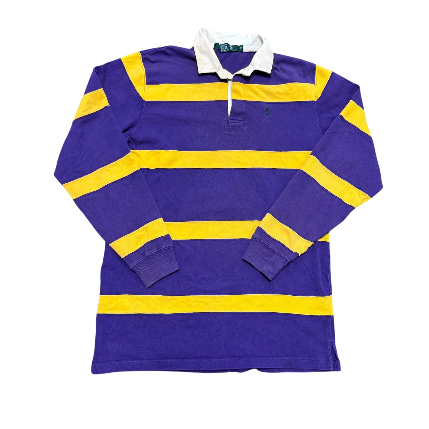 Ralph Lauren Yellow/Purple Polo