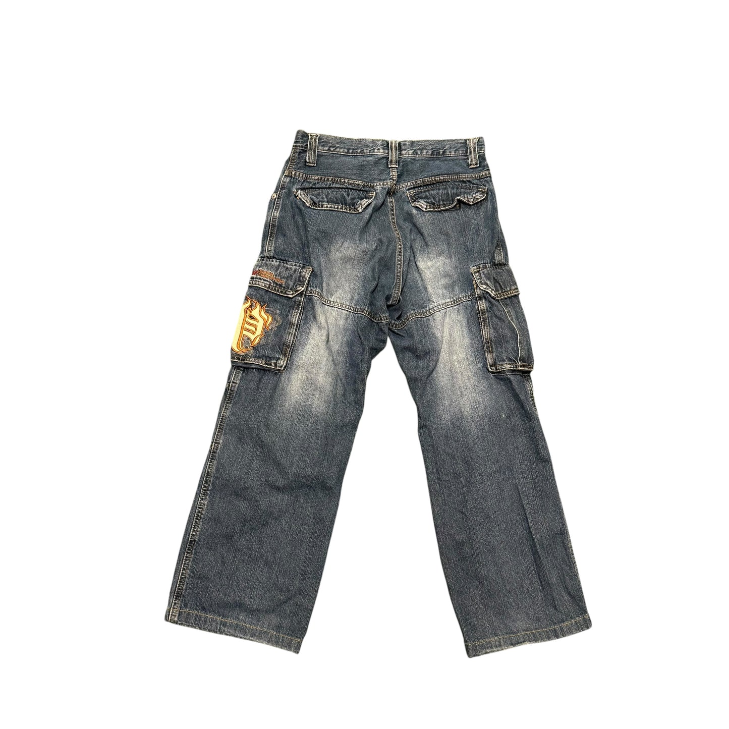 Piko Denim Cargo Jeans