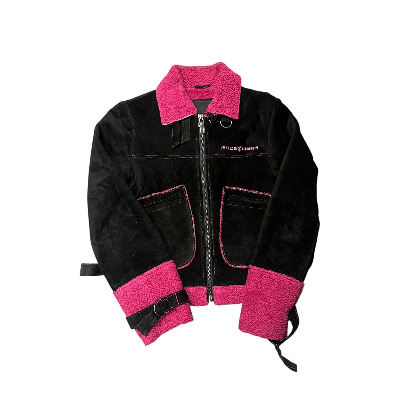 Rocawear Sherpa Coat Pink