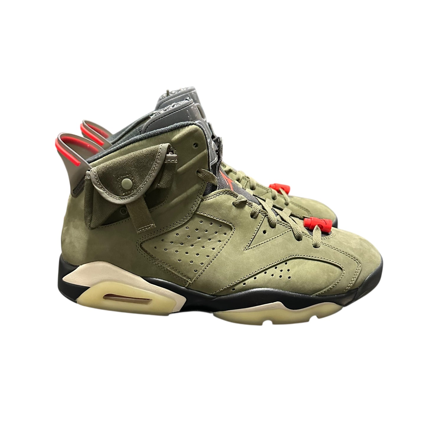 Travis Scott Jordan 6 Olive Green
