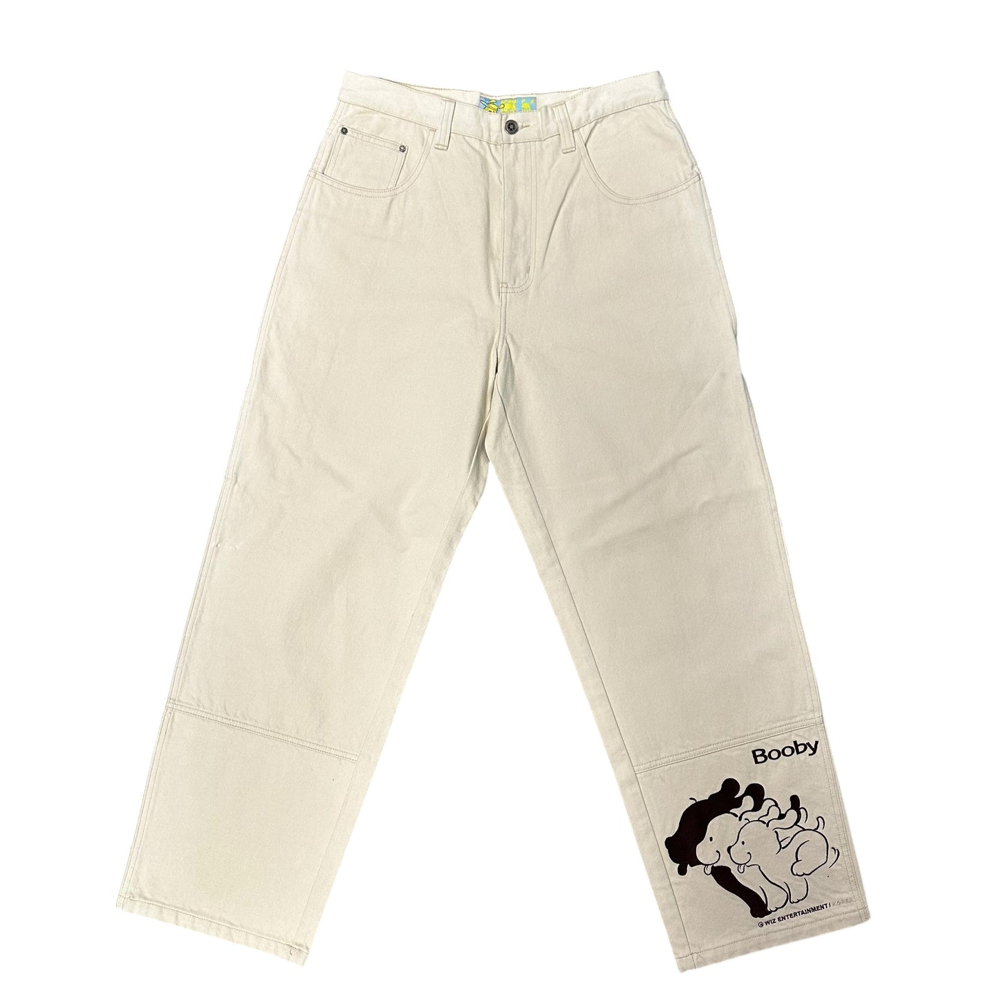 Vintage South Pole Booby Cream Pants