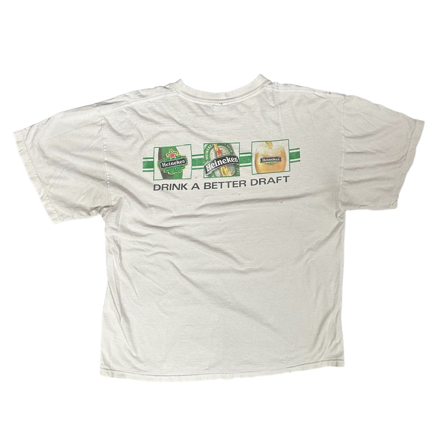 Heineken white shirt